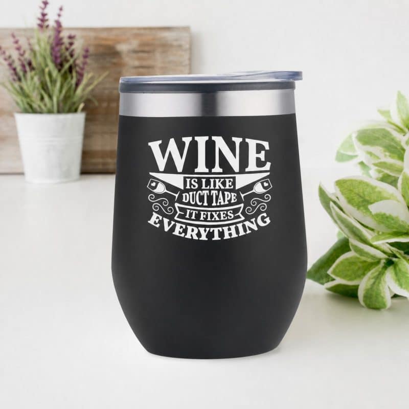 Custom 12 oz. Wine Tumbler