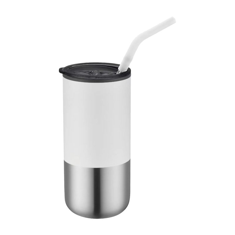 Custom 16 oz. Tumbler with Straw - 1