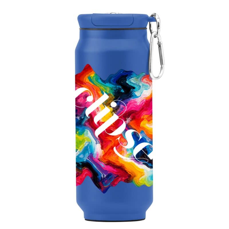 Custom 17 Oz. Full Color Fizz Recycled Stainless Steel Tumbler - 4