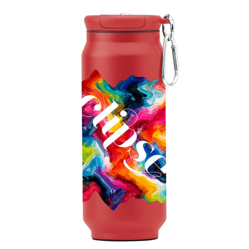 Custom 17 Oz. Full Color Fizz Recycled Stainless Steel Tumbler - 8
