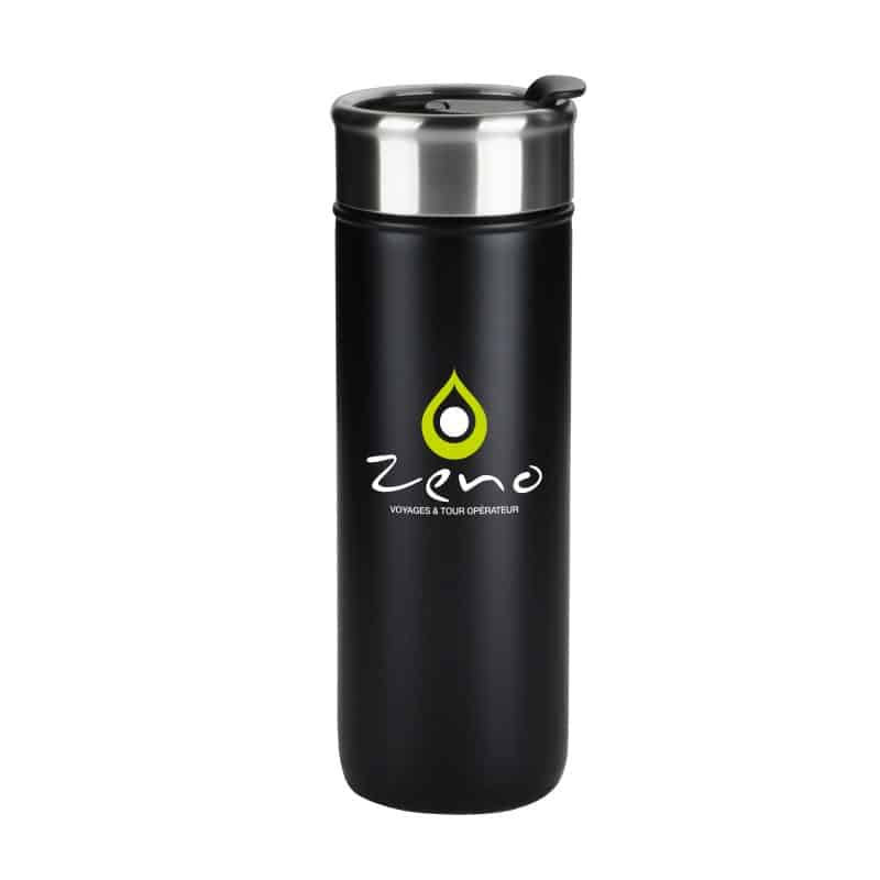 Custom 18 Oz. Stainless Steel Cup w/Stopper - 1