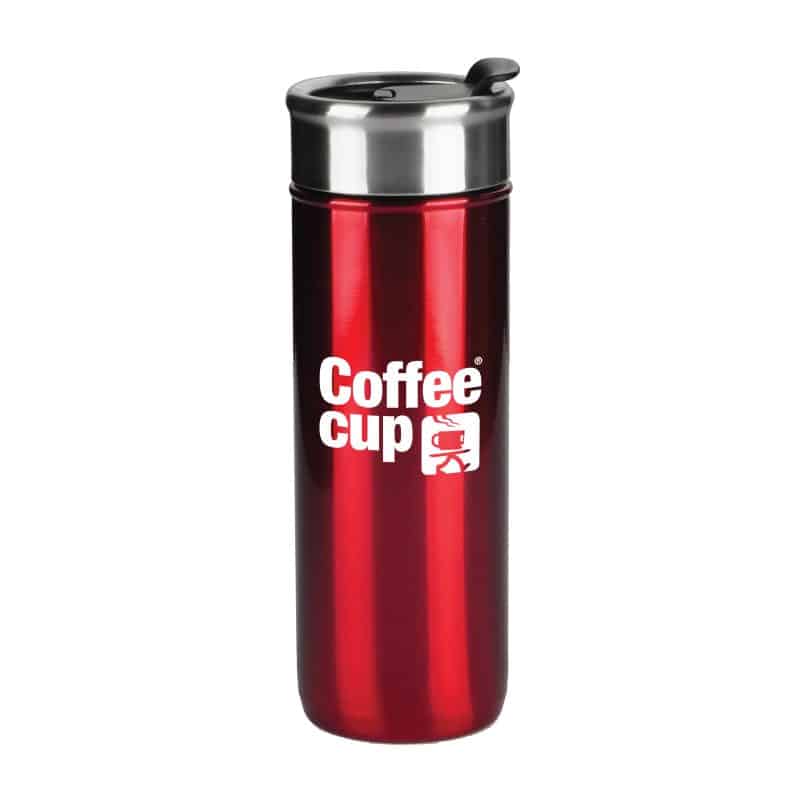 Custom 18 Oz. Stainless Steel Cup w/Stopper - 3