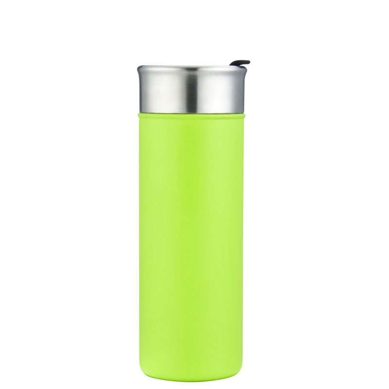 Custom 18 oz. Double Wall Stainless Steel Vacuum Tumbler with Copper Lining - 5