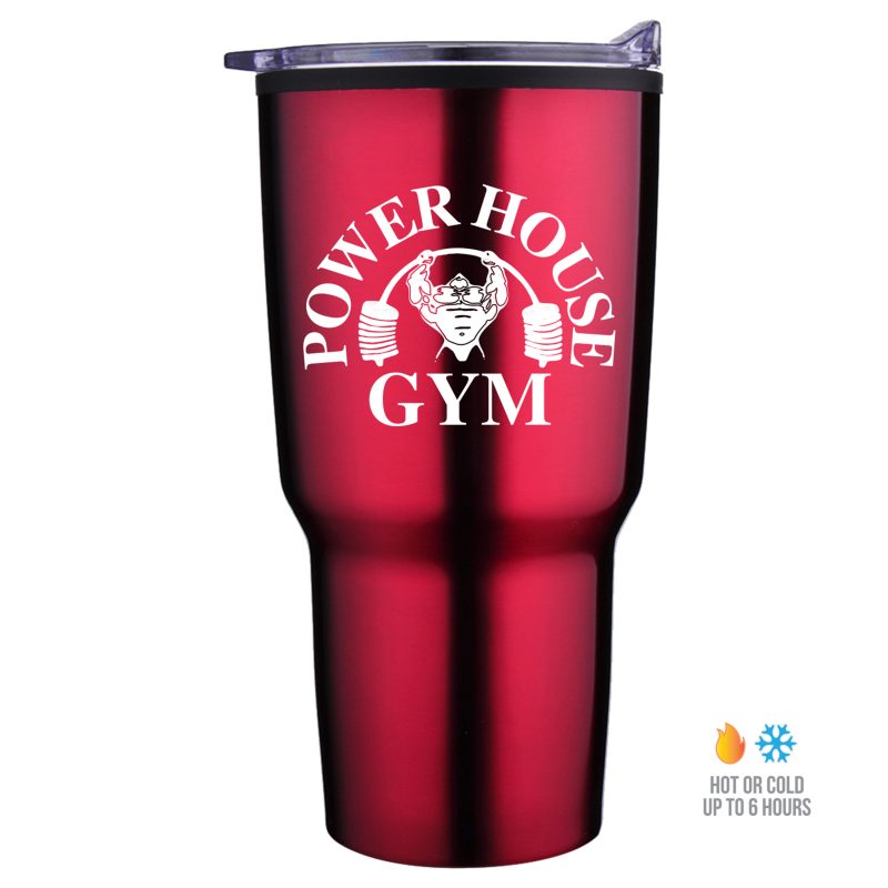 Custom 20 Oz. Tumbler Economy Drinkware Gift Box Set - 3