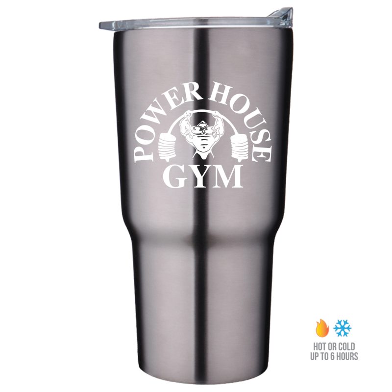 Custom 20 Oz. Tumbler Economy Drinkware Gift Box Set - 5