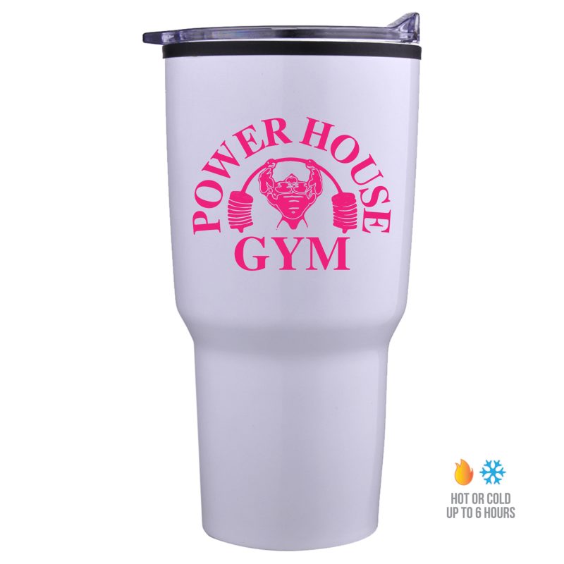 Custom 20 Oz. Tumbler Economy Drinkware Gift Box Set - 6