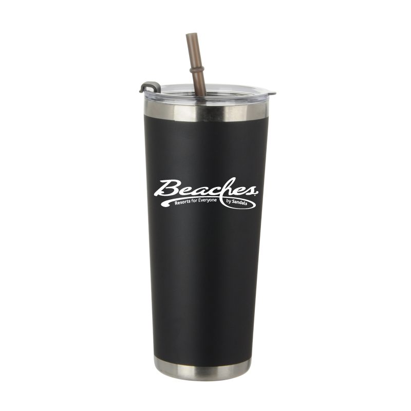 Custom 20 Oz. Tumbler w/Straw - 2