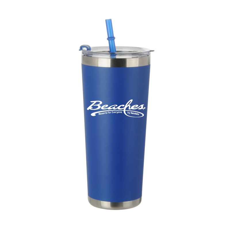 Custom 20 Oz. Tumbler w/Straw - 3