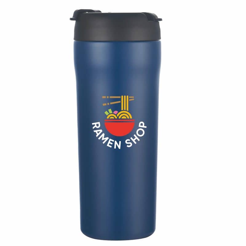 Custom 25 oz Double Wall Stainless Steel Vacuum Tumbler with Dual Use Lid