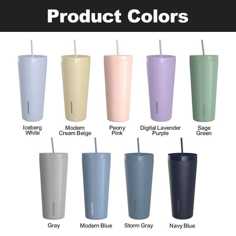 Custom 25 oz. Hydrapeak® Insulated Stainless Travel Tumbler - 1