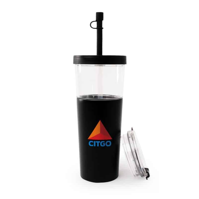 Custom 28 oz Asobu Marina 2-in-1 Tumbler & Travel Mug - 2