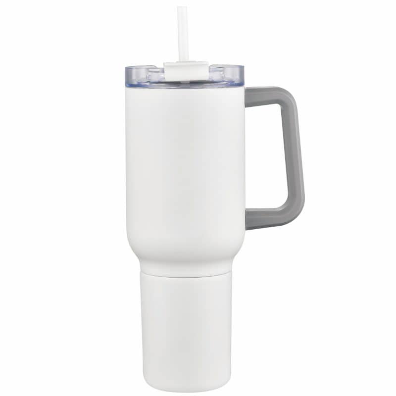 Custom 3-in-1 Stainless Steel 22 oz Tumbler and Can Cooler with handle - 5