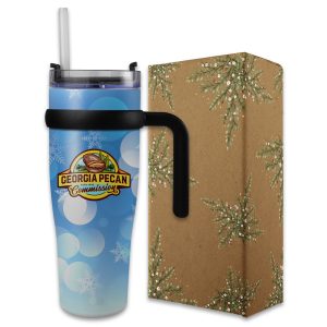 Custom 30 Oz. Recycled Tumbler Gift Set