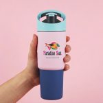 Custom 32 oz Asobu Cosmic Tumbler with Dual Function Lid