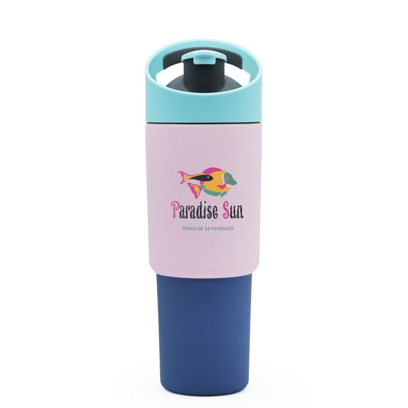 Custom 32 oz Asobu Cosmic Tumbler with Dual Function Lid - 2