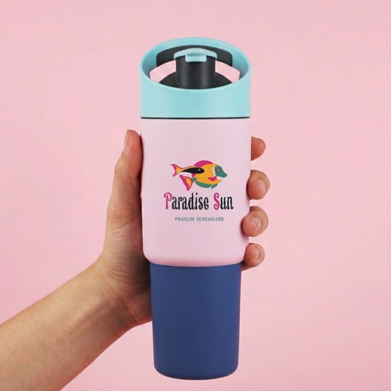 Custom 32 oz Asobu Cosmic Tumbler with Dual Function Lid