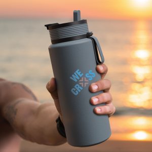 Custom 34 oz Asobu Boulder 2-in-1 Bottle & Tumbler