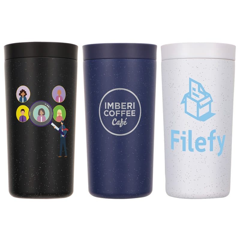 Custom 360 Nordic 16 oz Eco-Friendly Speckled Leak Proof Vacuum Tumbler