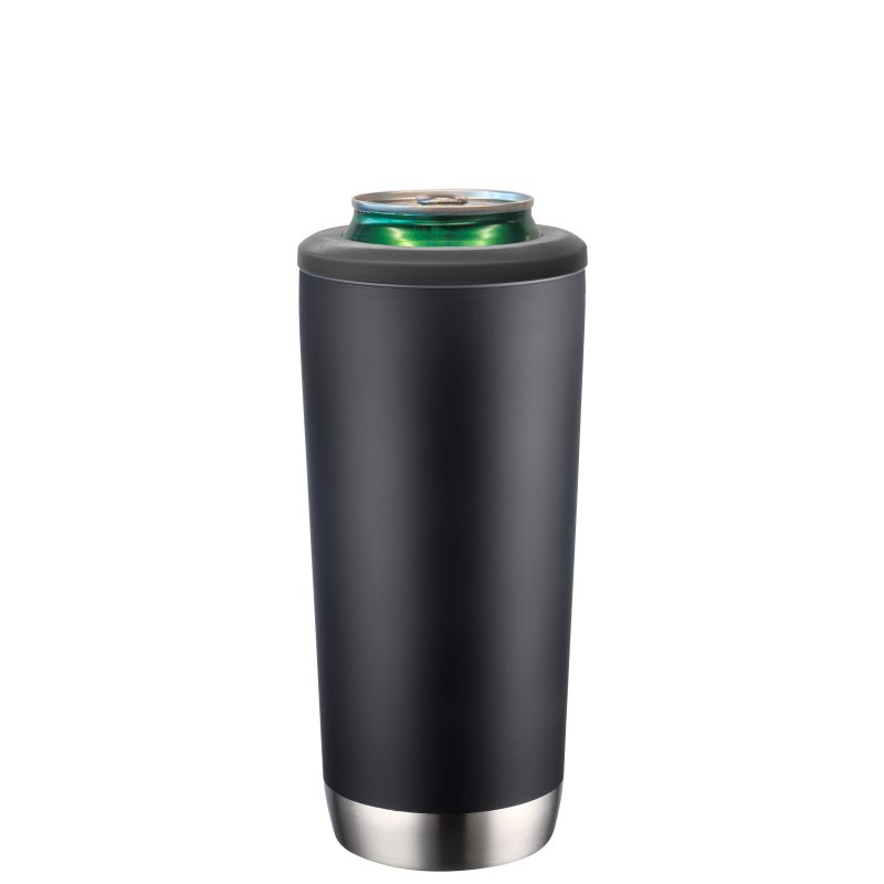 Custom 5" 1 Insulated Stainless Steel Can or Bottle Cooler - 3