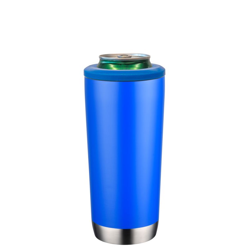 Custom 5" 1 Insulated Stainless Steel Can or Bottle Cooler - 7
