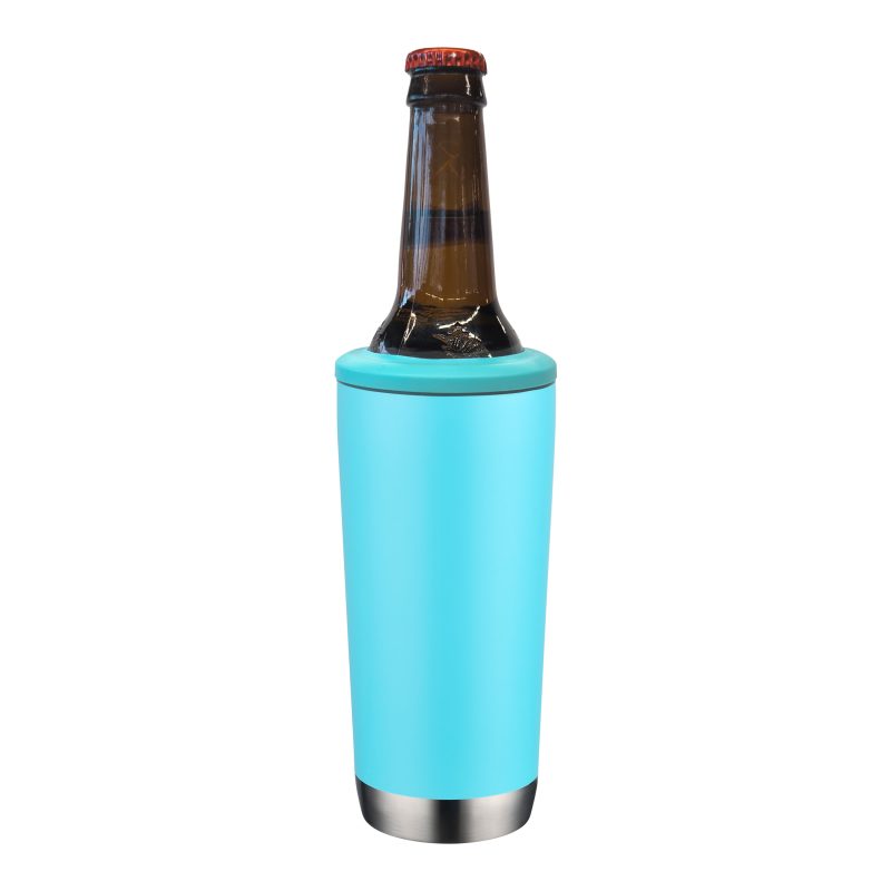 Custom 5" 1 Insulated Stainless Steel Can or Bottle Cooler - 8