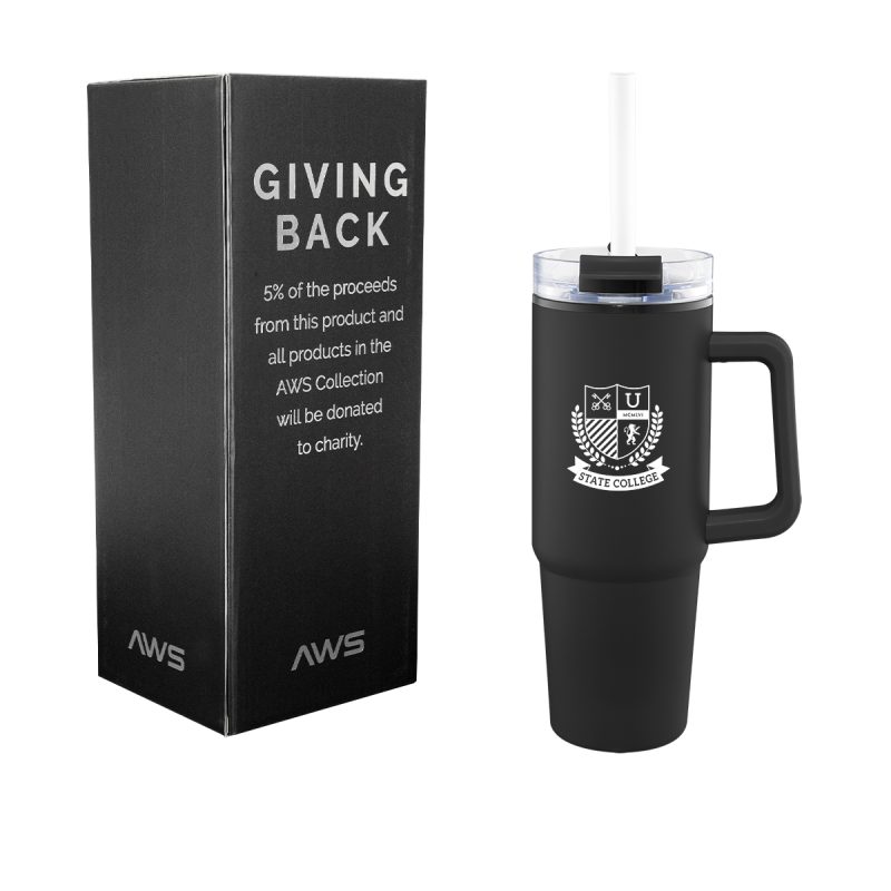 Custom Aws 30 Oz. Intrepid Recycled Tumbler - 2