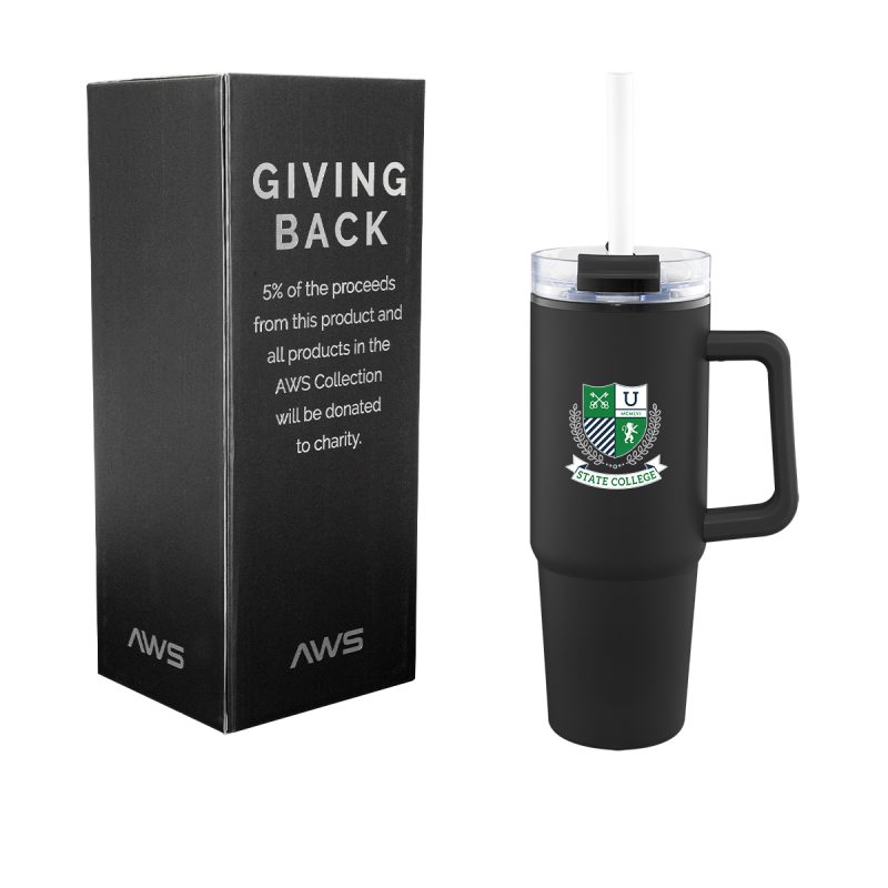 Custom Aws 30 Oz. Intrepid Recycled Tumbler - 3
