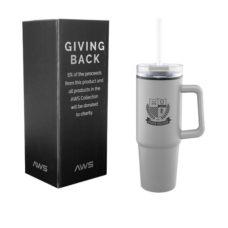 Custom Aws 30 Oz. Intrepid Recycled Tumbler - 7