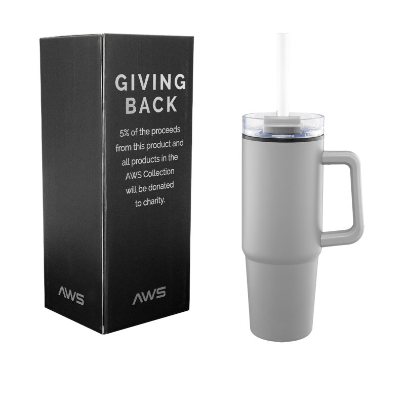Custom Aws 30 Oz. Intrepid Recycled Tumbler - 9