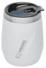 Custom EcoVessel 10 oz Wine Tumbler with Sliding Lid - 3