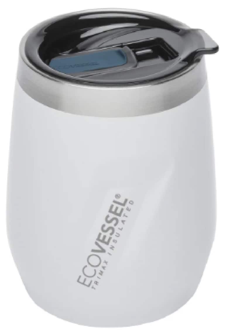 Custom EcoVessel 10 oz Wine Tumbler with Sliding Lid - 3