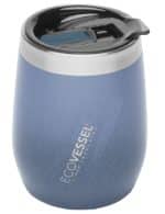 Custom EcoVessel 10 oz Wine Tumbler with Sliding Lid - 5