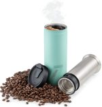 Custom EcoVessel 14 oz All-in-One French Press and Travel Tumbler - 2