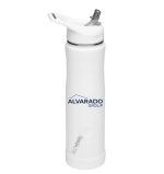Custom EcoVessel 24 oz Bottle with Straw Top