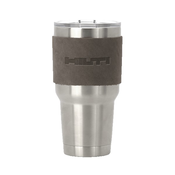 Custom Huntsman Leather Tumbler Sleeve - 8