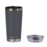 Custom Igloo Recycled Stainless Steel Tumbler - 20 Oz. - Carbonite - 6