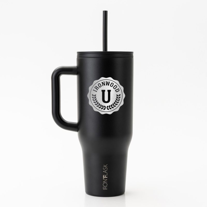 Custom Iron Flask Travel Tumbler 40 Oz
