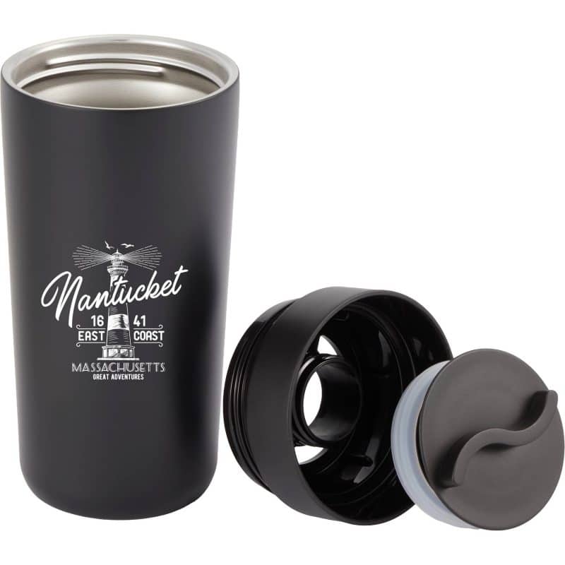 Custom Maddie Recycled Vacuum Tumbler w/ 360 Lid 16oz - 2