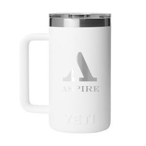 Custom Rambler? 24 oz. Mug with DuraSip™ Ceramic Lining.