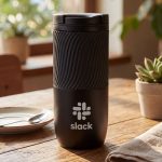 Custom Sorolla SS Double Wall Tumbler w/Grip - 18oz - 6