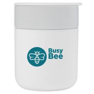 Custom 11 oz Turner Ceramic Tumbler with Sip Thru Lid