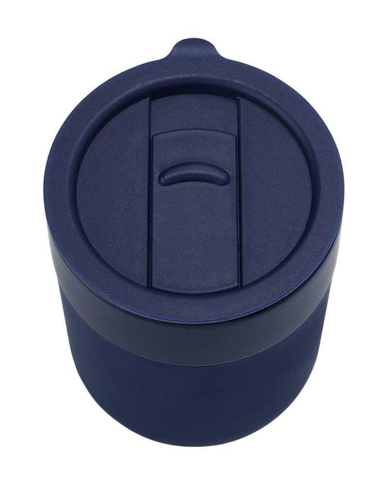Custom 11 oz Turner Ceramic Tumbler with Sip Thru Lid - 5