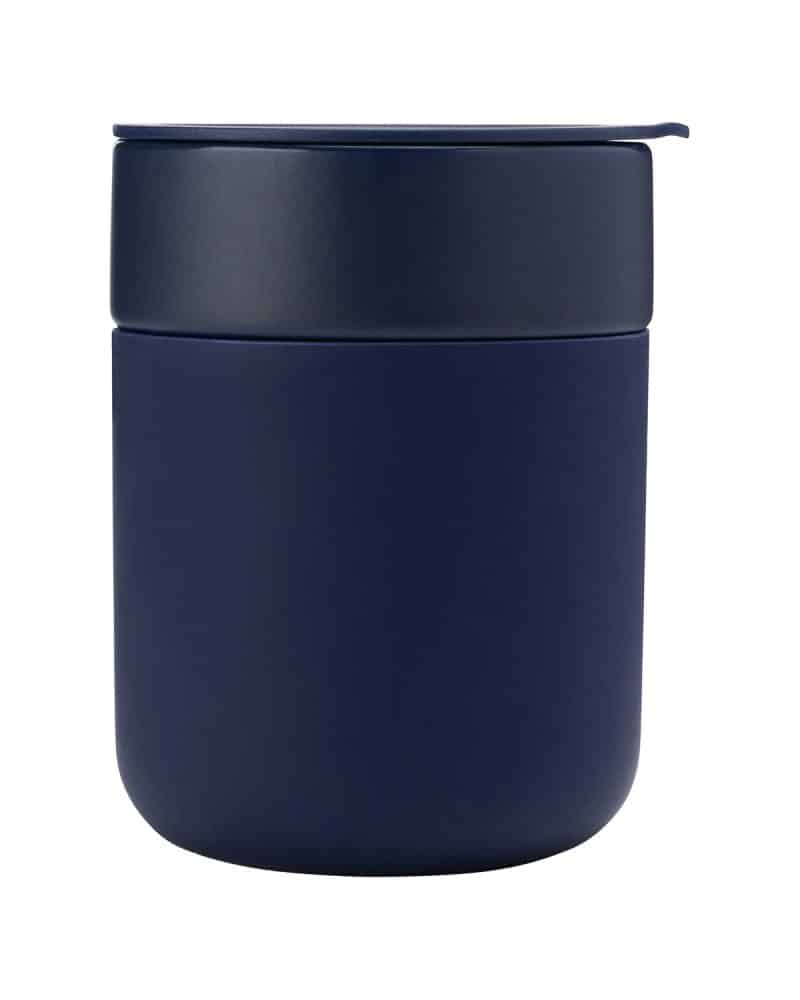 Custom 11 oz Turner Ceramic Tumbler with Sip Thru Lid - 8
