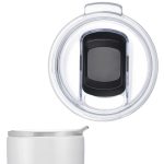 Custom 12oz. Tapered Double-Wall Ceramic Tumbler with Crackle Base - 2