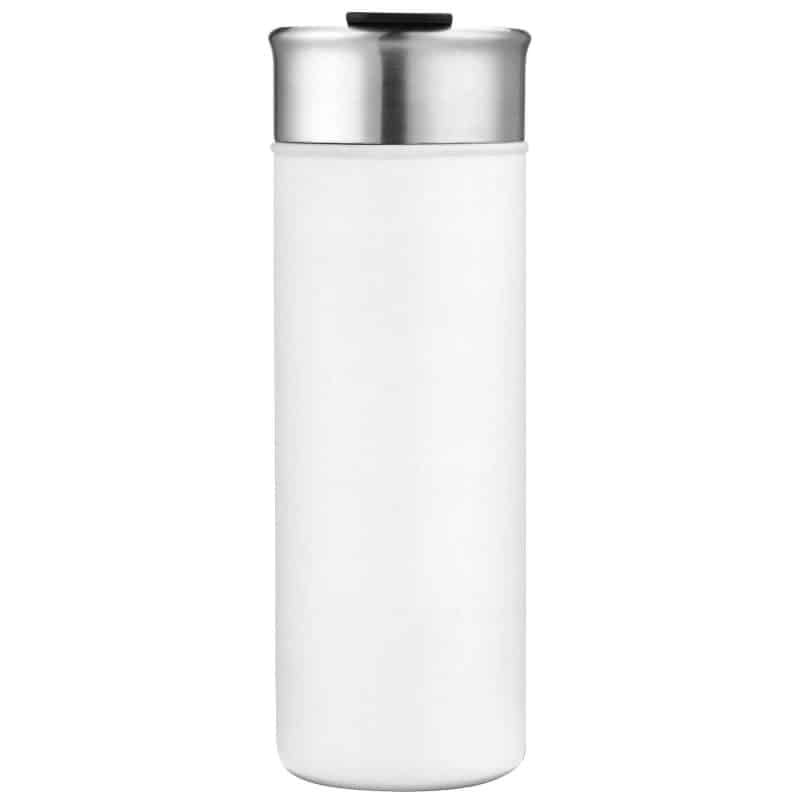 Custom 18oz. Double-Wall Insulated Stainless Steel Tumbler with Flip Lid - 1