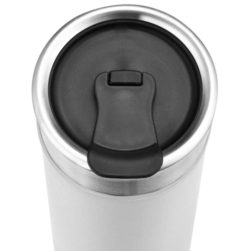 Custom 18oz. Double-Wall Insulated Stainless Steel Tumbler with Flip Lid - 2
