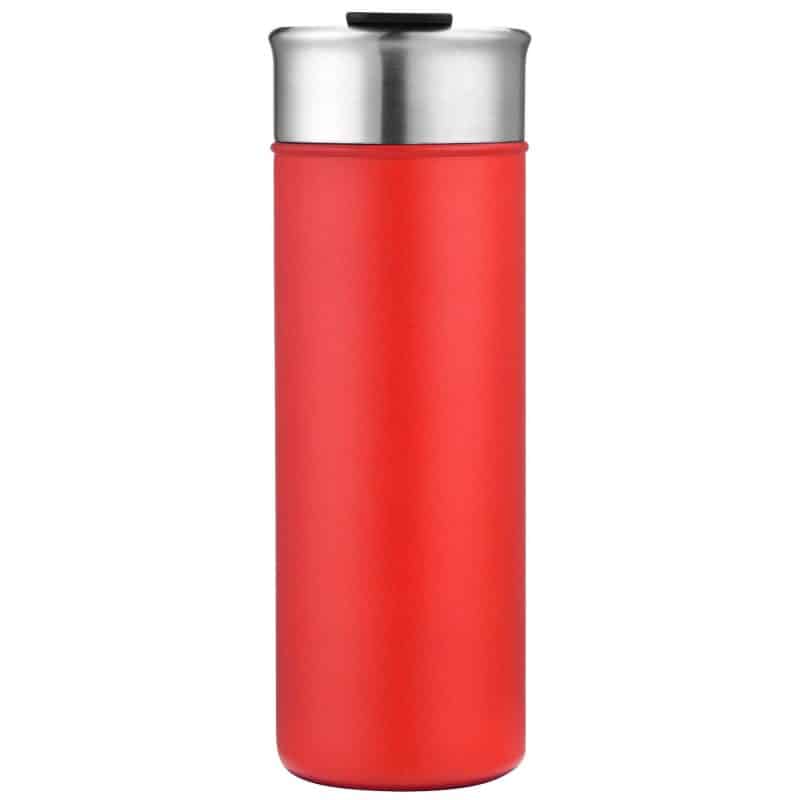 Custom 18oz. Double-Wall Insulated Stainless Steel Tumbler with Flip Lid - 9
