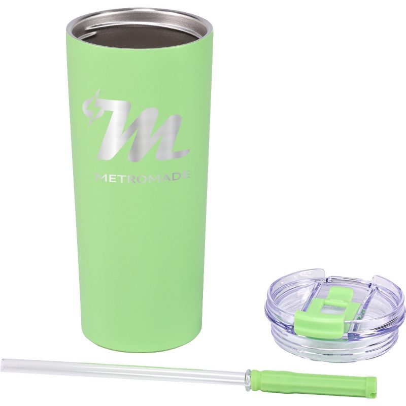 Custom 20oz Urban Peak Cascade Pop-Up Straw Tumbler - 2