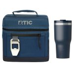 Custom 6-Can RTIC® Cooler Bag & 20 Oz. Insulated Tumbler Gift Set - 2