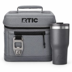 Custom 6-Can RTIC® Cooler Bag & 30 Oz. Insulated Tumbler Gift Set